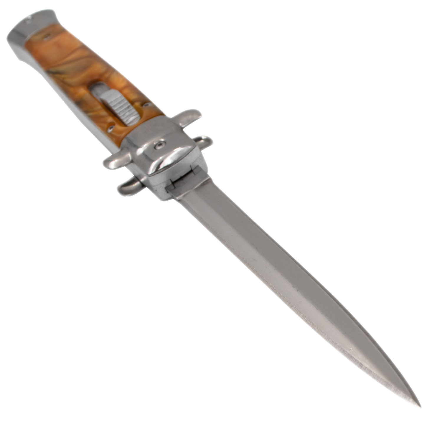 10 Inch Automatic OTF Switchblade Mob Monster Amber