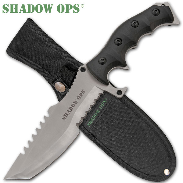 11 inch Shadow Ops Military Combat Knife CLD156