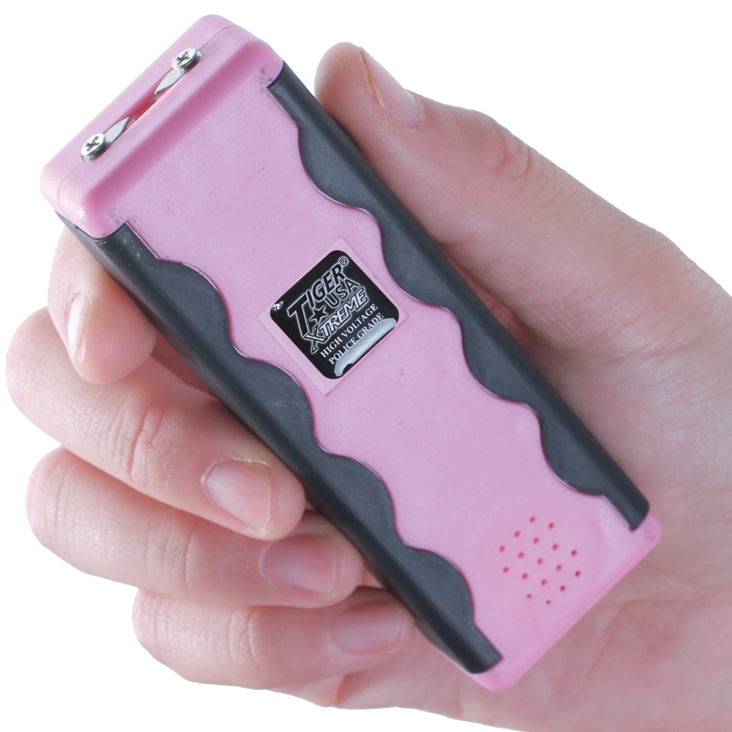 110 Million Revelator Stun Gun with 150db Alarm (Pink)