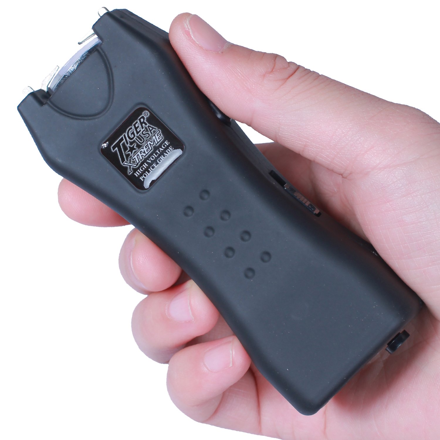 125 Million Mighty Warrior Stun Gun with 200 Lumens Flashlight