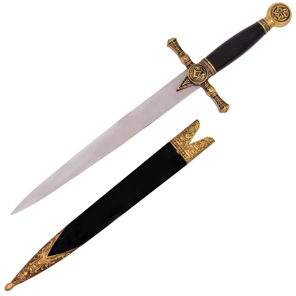 14 inch Fraternal Masonic Dagger