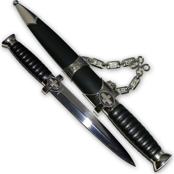 14 Inch real Officers Dress Dagger W/ Case H-26159