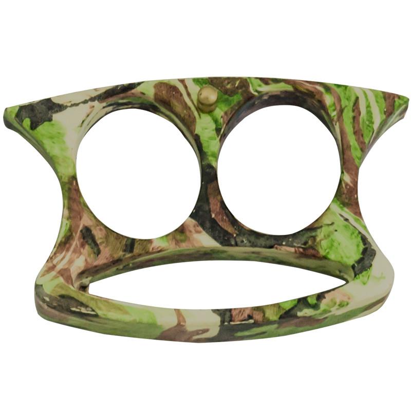 2 Finger Brass Knuckles, Camo