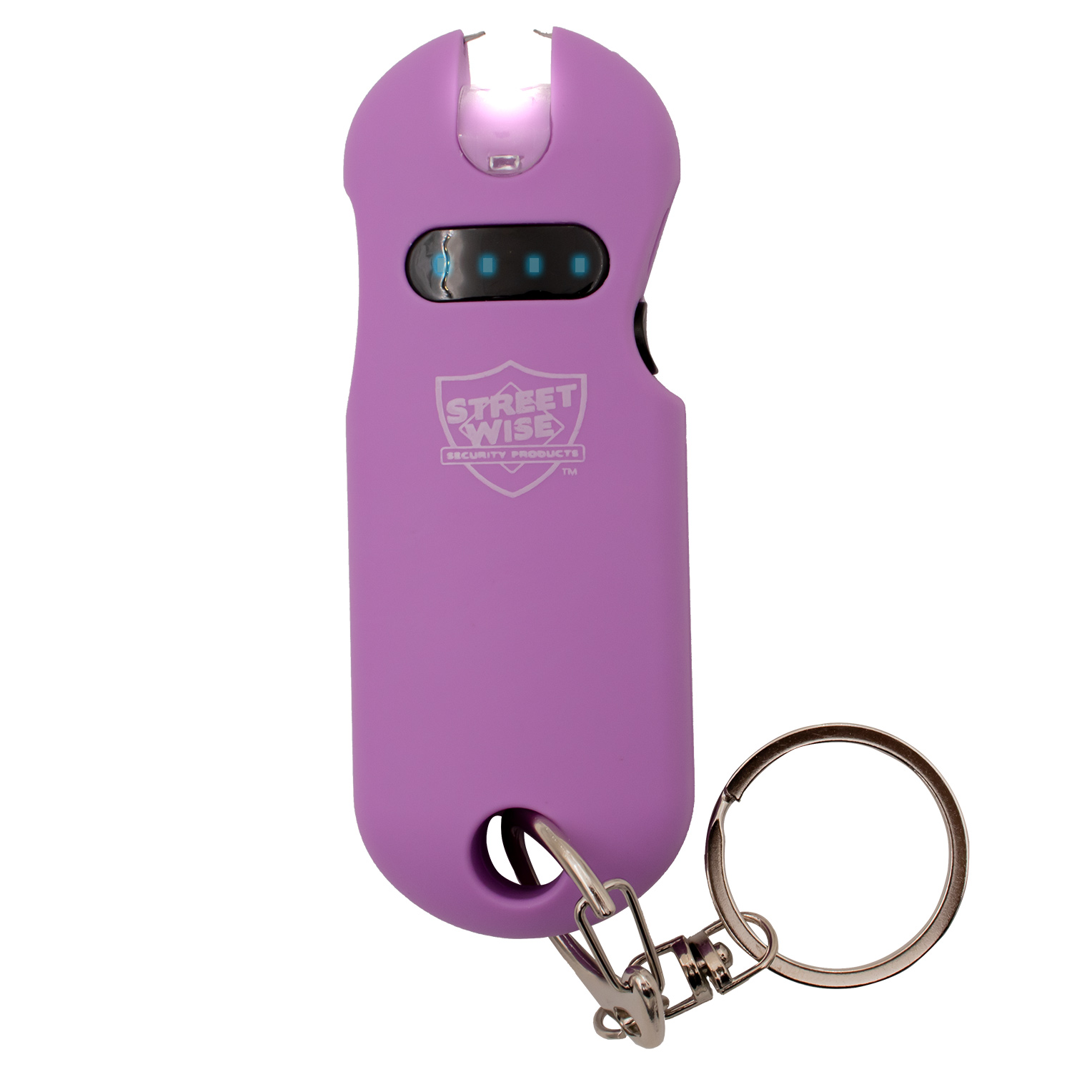 24 Mill SMART Keychain Stun Gun Light Purple