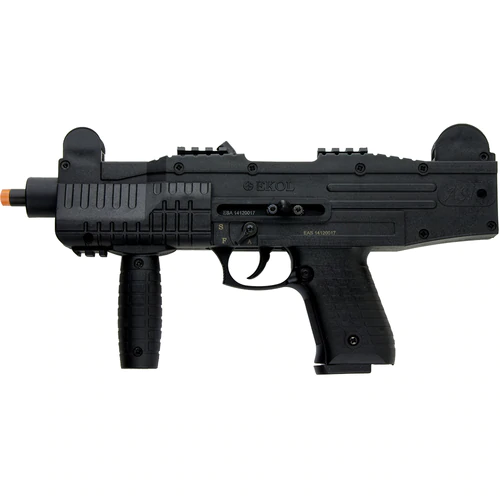 ASI Fully Automatic Front Firing Blank Pistol Matte Black Finish