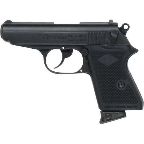 Replica James Bond Style Black 9MM Blank Firing Automatic Gun