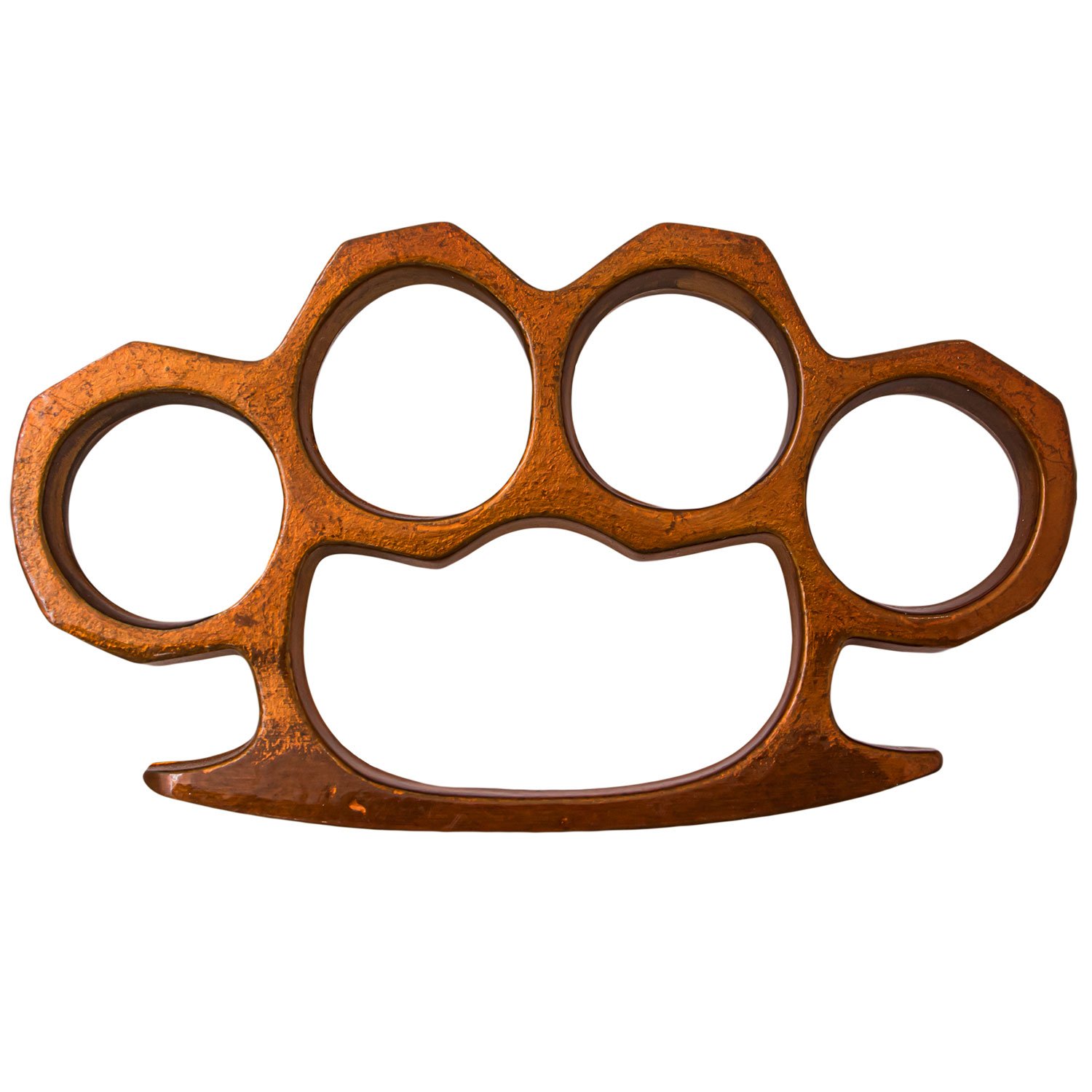 4 Inch Long Carbon Steel Alloy Brass Knuckle Belt Buckle