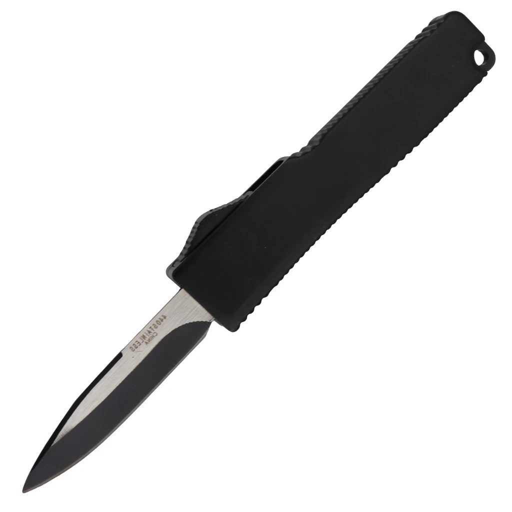 5 Inch OTF Automatic Knife Firecracker M Black