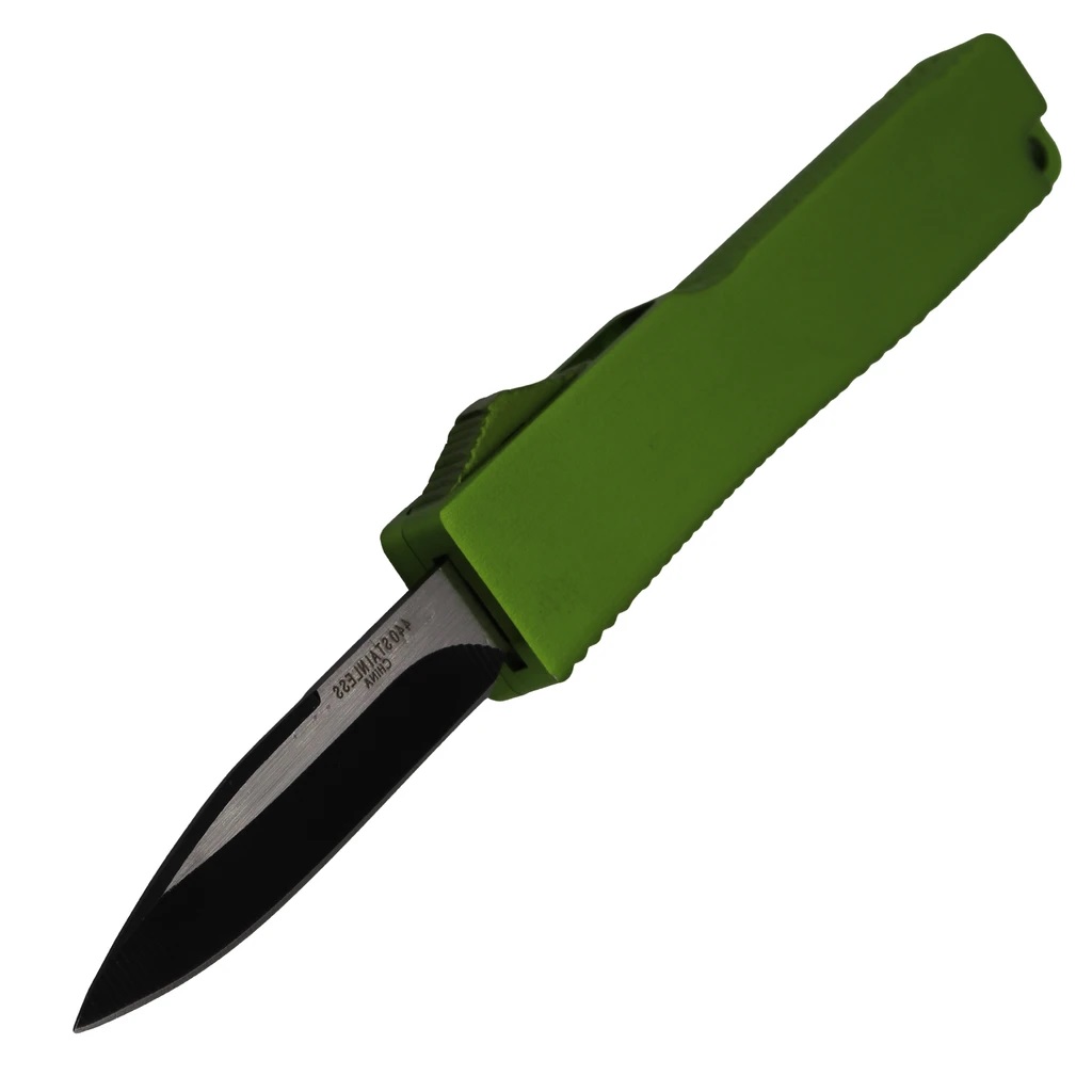 5 Inch OTF Automatic Knife Firecracker M Green