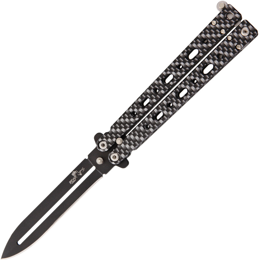 BCB500AICFB Bear & Son Bear Song IV Butterfly Knife Carbon Fiber