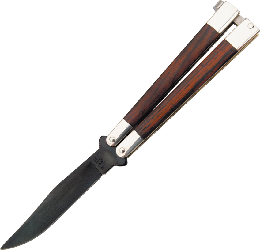 BCCB17 Bear & Son Butterfly Knife Cocobolo Wood
