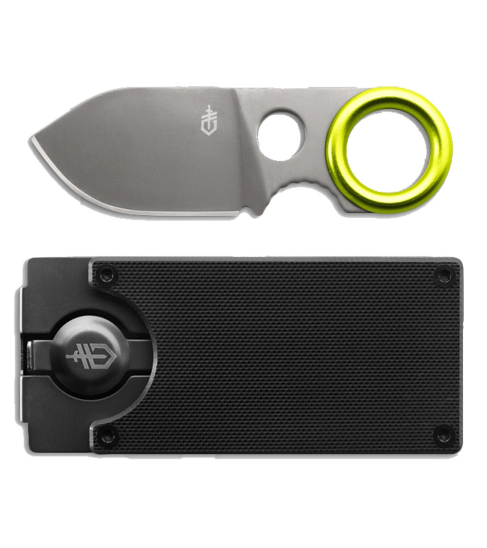 Gerber GDC Money Clip With Fixed Blade Knife
