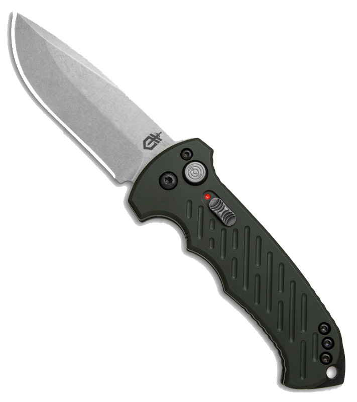 Gerber Auto 06 10th Anniversary Automatic Knife OD Green