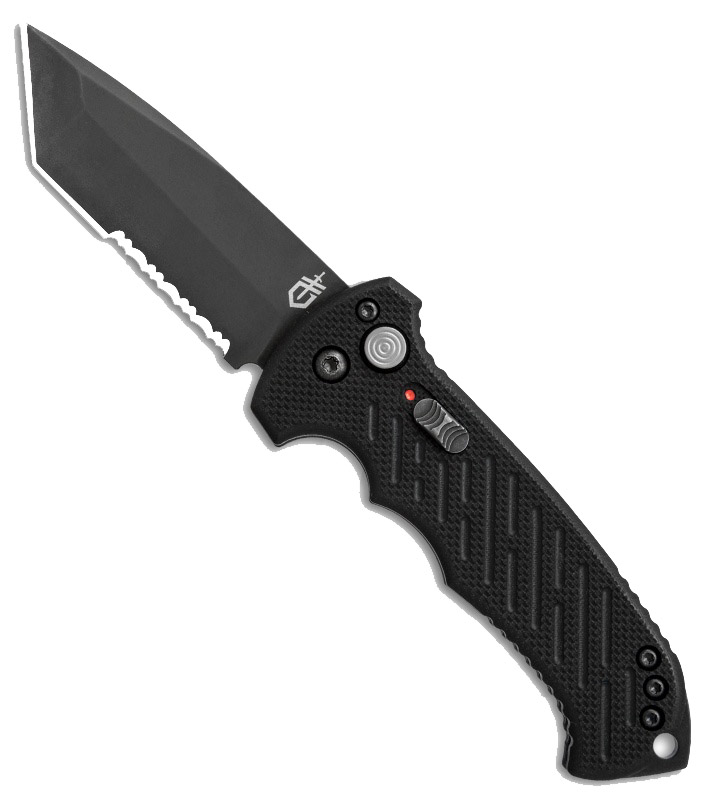 Gerber Auto 06 Tanto Automatic Knife Black G10