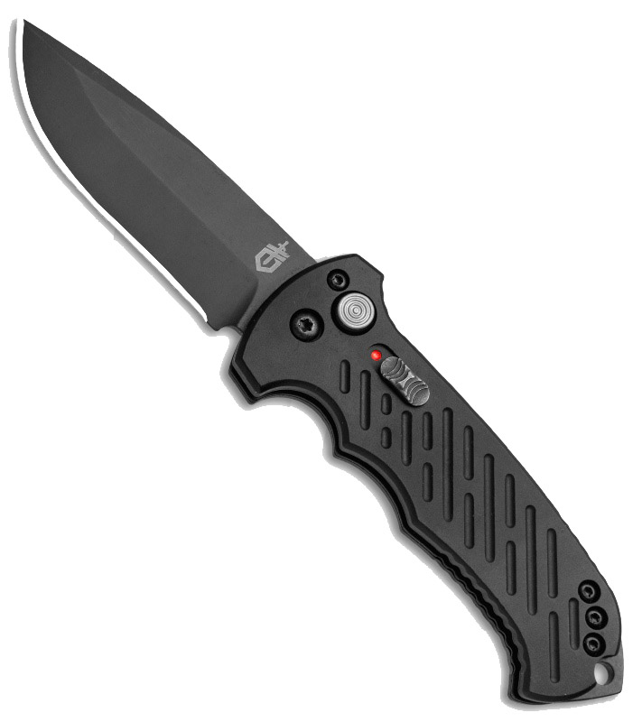 Gerber Auto 06 Automatic Knife Black Aluminum