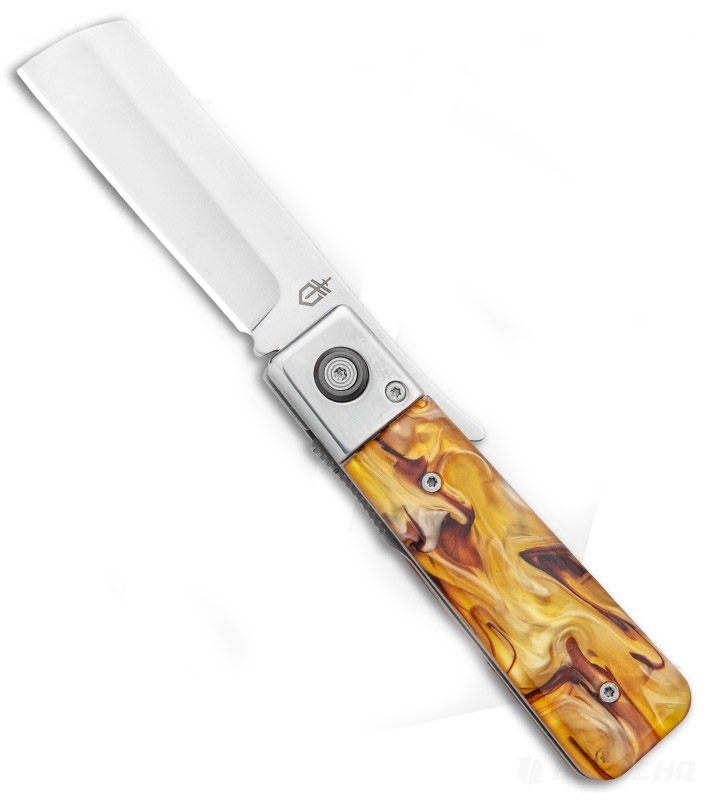 Gerber Jukebox Front Flipper Liner Lock Knife Tortoise