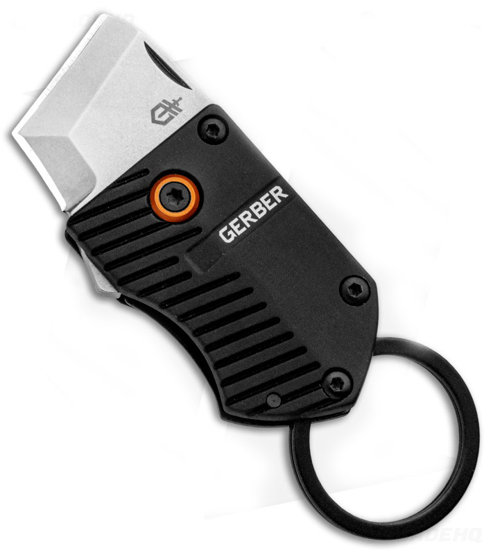 Gerber Key Note Compact Key Chain Knife Black Aluminum