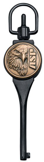 Handcuff Key, Black, Logo ASP56301