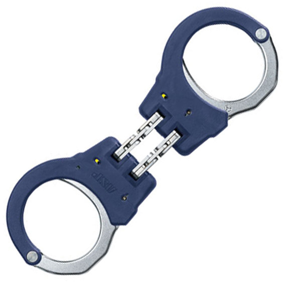 Identifier Hinged Handcuff, Blue ASP56114