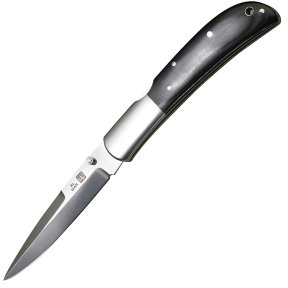 Eagle, Black Micarta Handle, Talon Blade, Plain Edge ,AL1005BMT