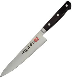 Chef's Knife, 6.00 in., Black Pakkawood Handle,ALAM-C6