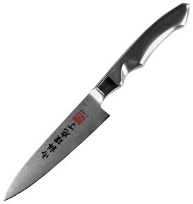 All Stainless Ultra-Chef Utility Knife, 4.75 in. Damascus,ALAM-SC4 