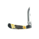 4 1/2" Genuine India Stag Bone Slimline Hunter Leather