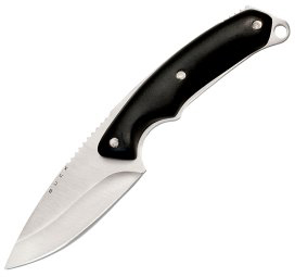 Alpha Hunter, 420 Drop Point, Black Handle