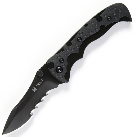 Mini My Tighe, Zytel Handle, Black ComboEdge Blade CR1093K