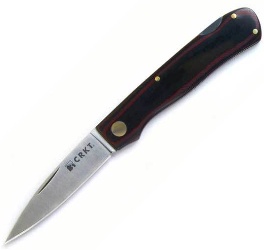 Centofante Tribute 2, Brown Micarta Handle, Plain CR6050