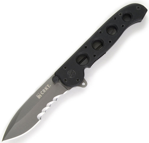 M21 Carson Folder, Black G10 Handle, ComboEdge CRM21-12G