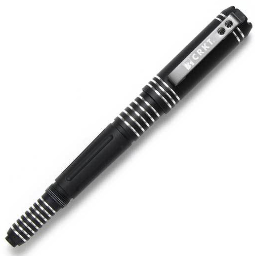 Elishewitz Tao Pen, Black w/Bright Grooves, Aluminum CRTPENAKS