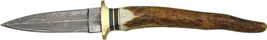 Damascus Boot Knife 1030