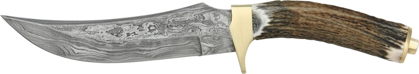 Damascus Brass Guard 1015