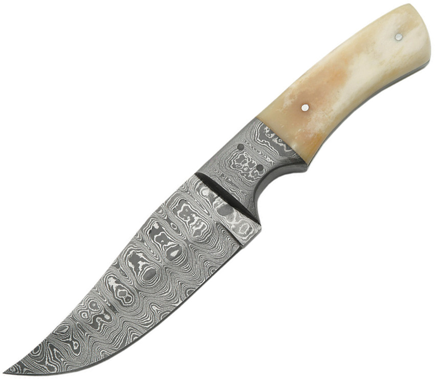 Damascus Clip Point Hunter 1051BO