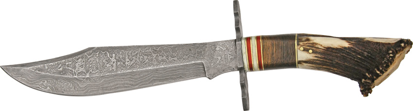 Damascus Crown Stag Hunter 1042