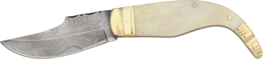 Damascus Navaja Folder 1004BO