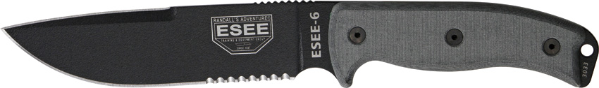 ESEE Model 6 Part Serrated 6SCP