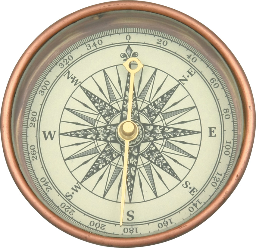 Explorer Compass. Copper Base 01