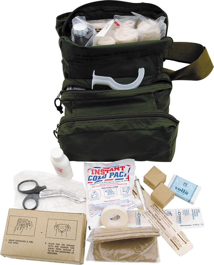 First Aid Kit M-3 Medic Bag 108