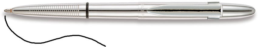 Fisher Bullet Pen. Chrome 4134