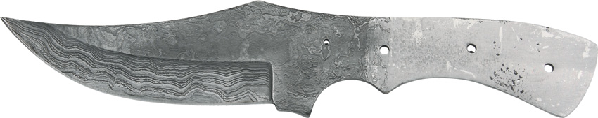 Knife Blade Damascus Clip 044D