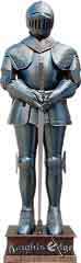 Medieval Blued Full Suit of Armor