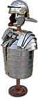 Roman legionaries armour as well as medieval armor and weapons