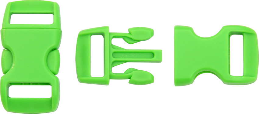 Knotty Boys Buckle. Neon Green BZ05NG