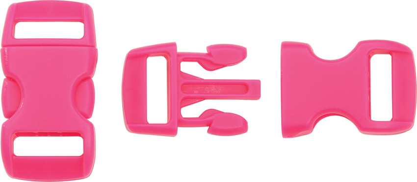 Knotty Boys Buckle. Neon Pink BZ05NP