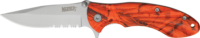 Marbles Linerlock Orange Camo 286