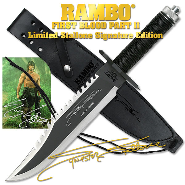 Rambo 2 Knife, Signature Edition