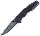 Fusion Salute, G-10 Handle, Black Blade, Plain, FF-11