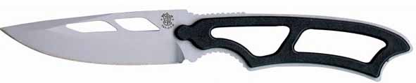 Neck Knife, Zytel Handle, Plain, Sheath w/Whistle, SW990